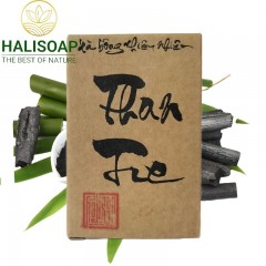 Xà Bông Thiên Nhiên Than Tre - Handmade Soap