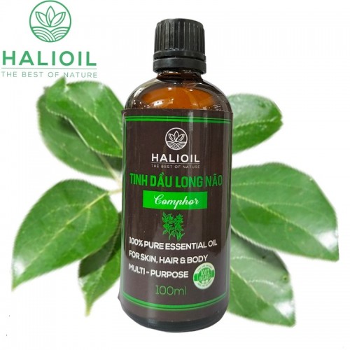 Tinh Dầu Long Não HALIOIL - Comphor Chai 100ml