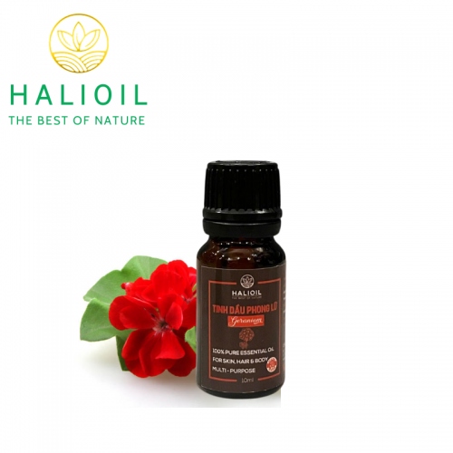 Tinh Dầu Phong Lữ HALIOIL - Geranium Chai 10ml