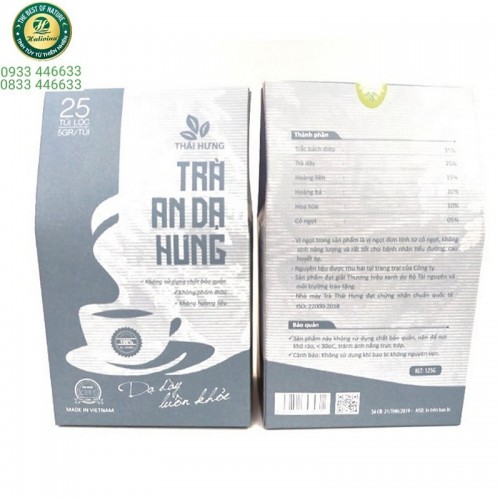 Trà An Dạ Hưng ( Trắc Bách Diệp ) 25 Túi X 5gr