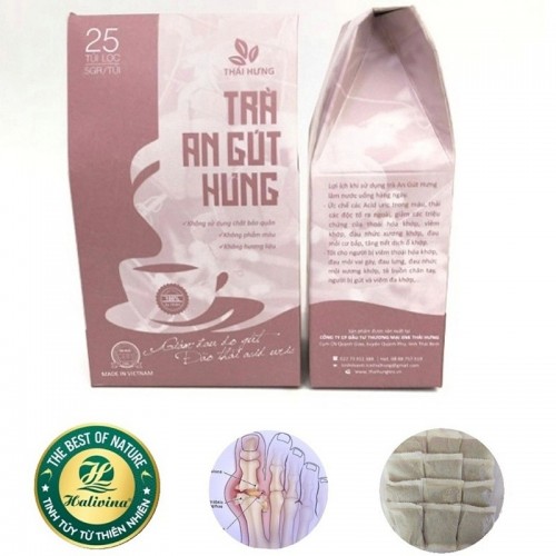 Trà An Gút Hưng Hỗ Trợ Bệnh Gút Túi Lọc 25 Túi X 5gr
