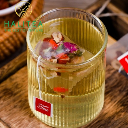 Trà Bổ Dưỡng 4 Vị Túi Tam Giác Hũ 15 Túi X 5gr