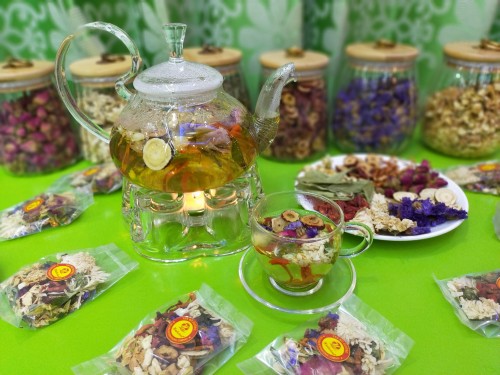 Trà Bổ Dưỡng Halivina Cao Cấp 9Tea Hộp Kiếng 20 Gói 160G