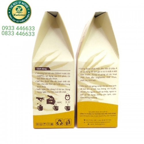 Trà Gừng Túi Lọc 25 Túi X 5gr