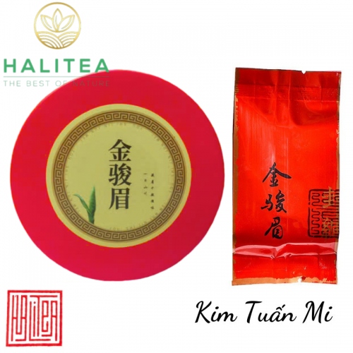 Trà Kim Tuấn Mi Hộp Thiếc 50g/ hộp/ 10 gói