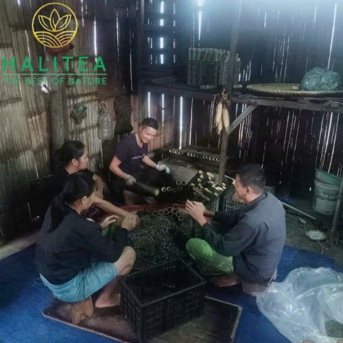 Trà Lam Shan Tuyết Cổ Thụ Tây Côn Lĩnh Ống 150Gr