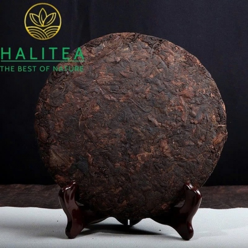 Trà Lão Phổ Nhĩ Chín Cổ Thụ Mãnh Hải 2006 - Bánh 357g