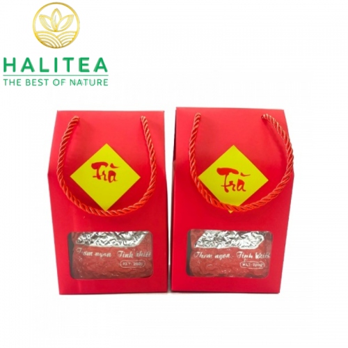 Trà Móc Câu HALITEA  Cao Cấp Hộp Giấy 200g