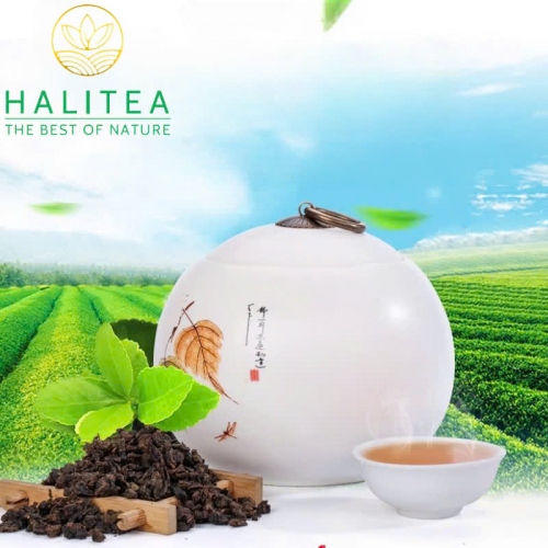 Trà Ô Long Đen Hũ Sứ Cao Cấp 250gr