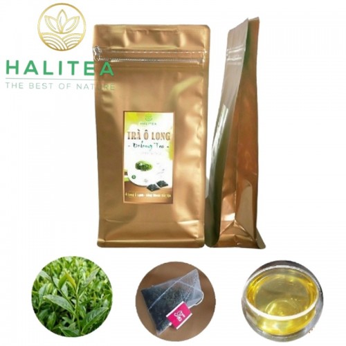Trà Ô Long HALITEA Túi Tam Giác Túi Zipper 30 Gói X 4gr