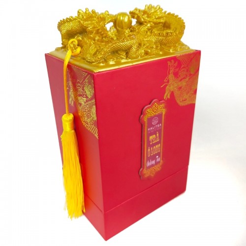 Trà Ô Long Sữa HALITEA Cao Cấp Ấn Đỏ Hộp 250Gr
