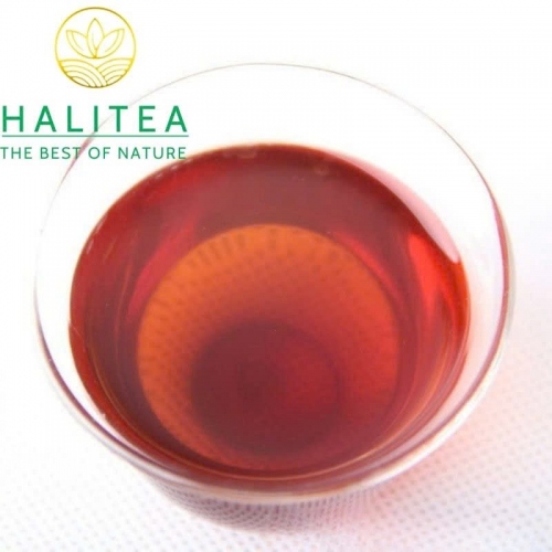 Trà Phổ Nhĩ Chín Lão Ban Chương Dã Sinh Lão Bính 2008 – Bánh 357g