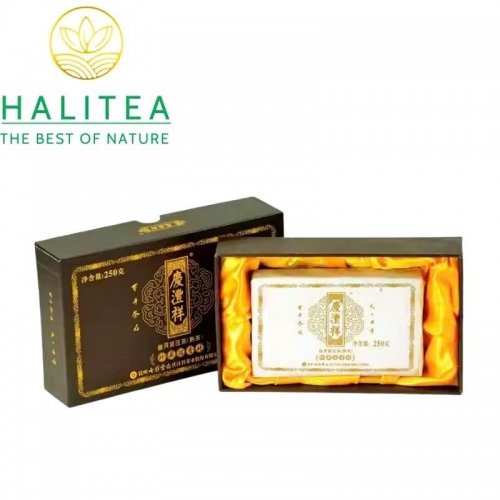 Trà Phổ Nhĩ Chín (Qing Feng Xiang) Thanh Phong Tường 2019 – Gạch 250g