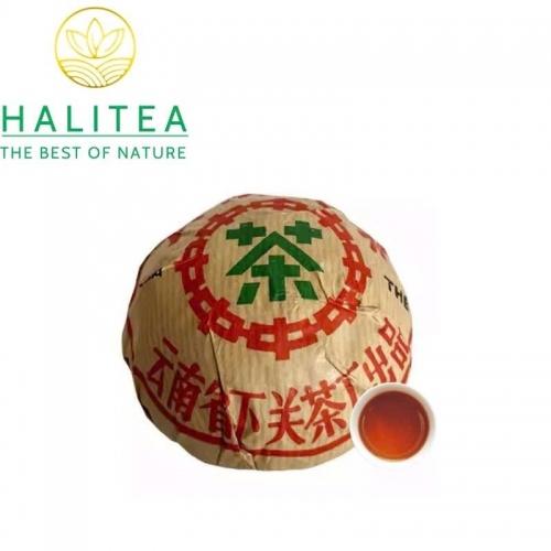 Trà Phổ Nhĩ Chín (Xiaguan Tuocha) Hạ Quan Tiêu Pháp Đà 1994 – Bánh 250g