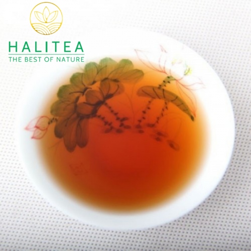 Trà Phổ Nhĩ Hoa Hồng Mãnh Hải Bánh 100Gr