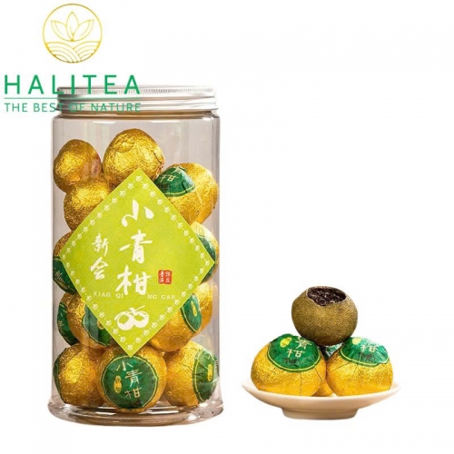 Trà Phổ Nhĩ Quýt - Tiểu Thanh Cam Hũ Pet Nhựa 250gr
