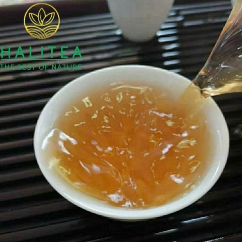 Trà Phổ Nhĩ Sống Hữu Cơ Kim Giải Cổ Thụ Ban Chương 2003 – Bánh 100g