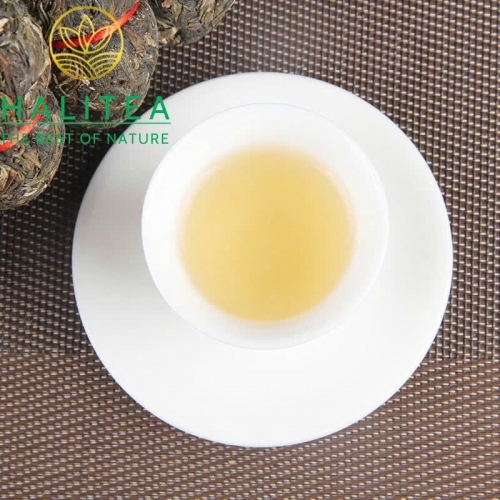 Trà Phổ Nhĩ Sống Kim Qua Cống Trà – Kim Tháp Cát Tường 1kg
