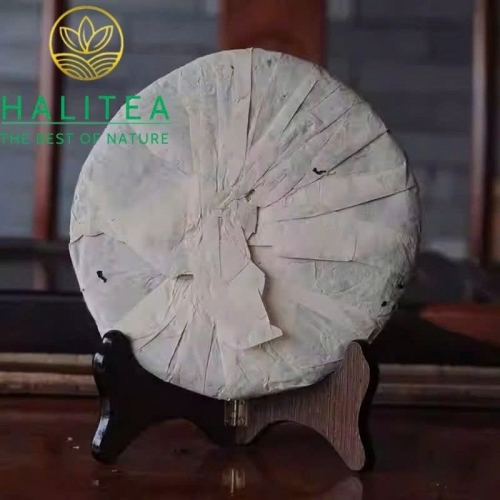 Trà Phổ Nhĩ Sống (Song Pin Hao) Tống Bính Hào Lam Phiếu 2000 – Bánh 357g