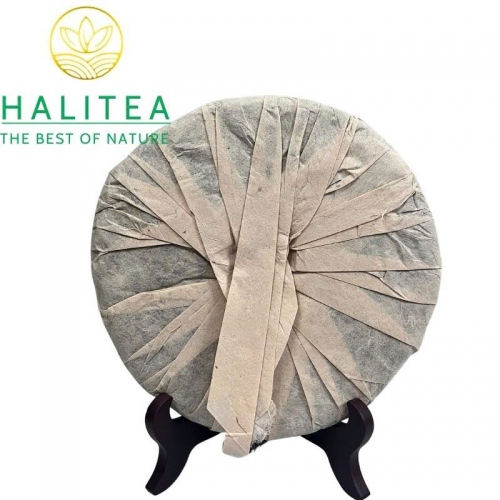 Trà Phổ Nhĩ Sống Trung Trà (Zhongcha) Đại Hồng Ấn 1990s – Bánh 357g