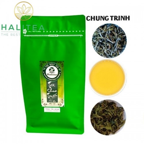 Trà Shan Tuyết Cổ Thụ Tà Xùa Thôn Chung Trinh Túi Zip 200gr