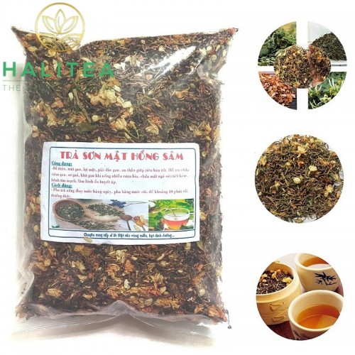 Trà Sơn Mật Hồng Sâm Túi 1kg