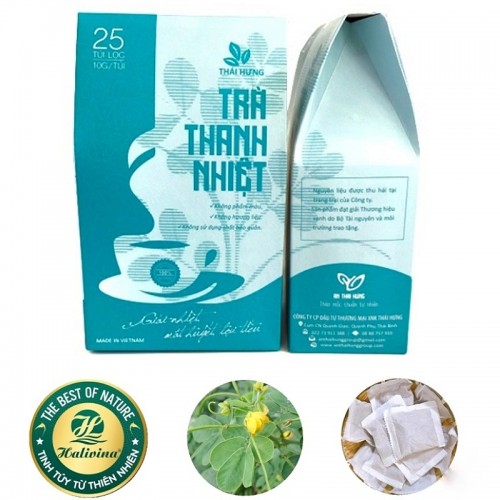 Trà Thanh Nhiệt ( Thảo Quyết Minh ) Túi Lọc 25 Túi X 10gr