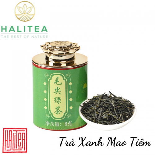 Trà Xanh Mao Tiêm Cao Cấp Lon Nhỏ 10gr