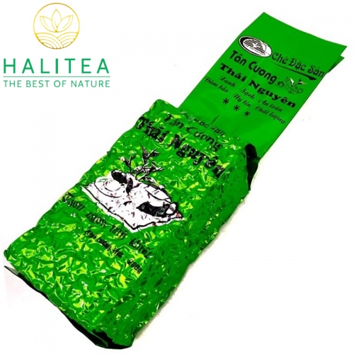 Trà Xanh Móc Câu HALITEA Thái Nguyên Đặc Biệt Hộp 200g