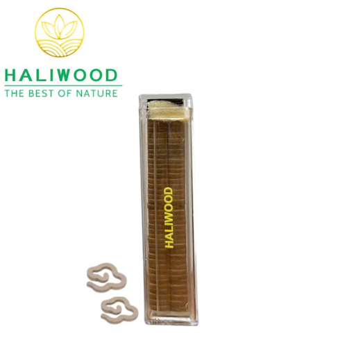 Trầm Hương Vân Mây Mini Quảng Nam Hộp 40 VM | Hương Trầm Tự Nhiên Cao Cấp