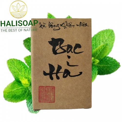 Xà Bông Thiên Nhiên Bạc Hà - Handmade Soap